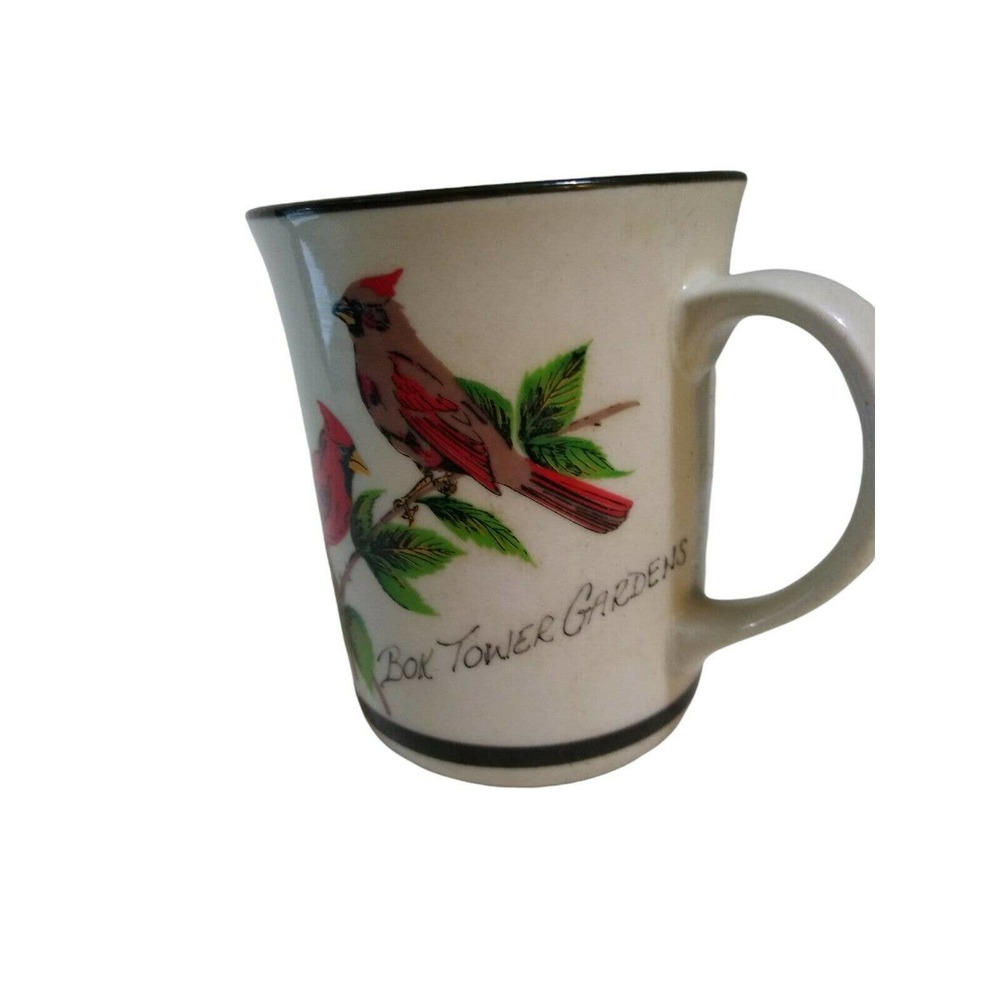 Vintage Box Tower Gardens Cardinal Coffee Mug